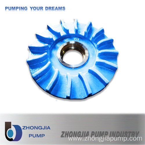 High Chrome Cast Iron Centrifugal Slurry Pump Impellers Wear Liner Pump Wet End Parts Pump Impeller OEM Castings